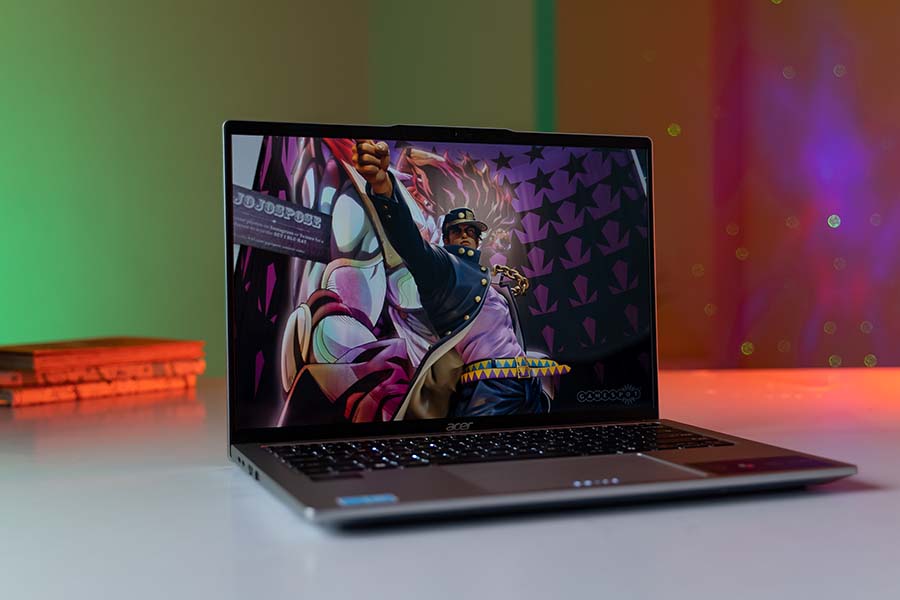 Acer Swift go 14 OLED 2024 Review - display