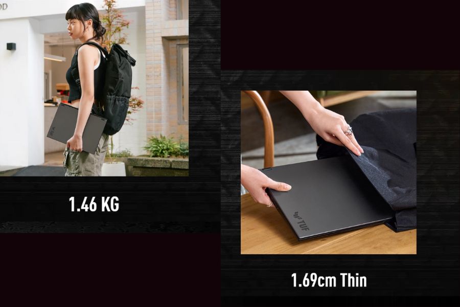 Asus TUF Gaming A14 2024 Design