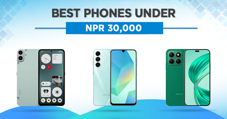 Best Phones Under 30000 in Nepal