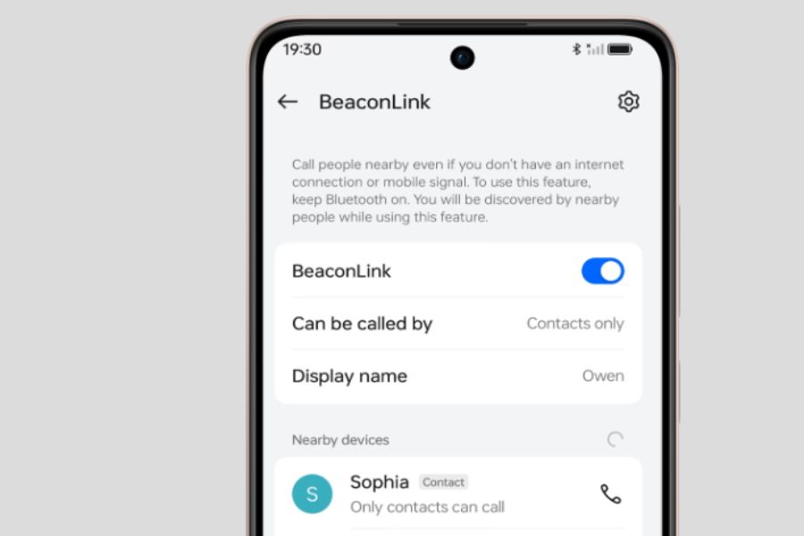Oppo BeaconLink Feature