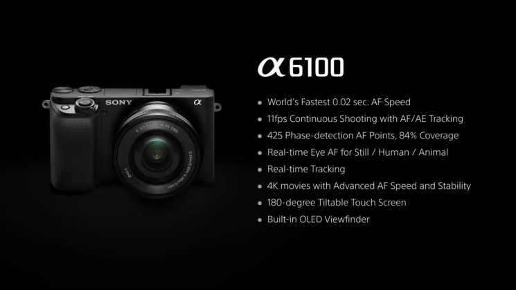 sony a6100 specs
